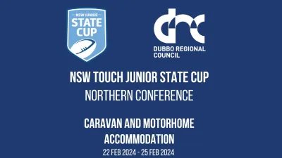 NSW Touch Junior State Cup - Caravan and Motor Home sites - Dubbo Showground