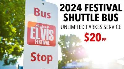 Parkes Elvis Festival Shuttle Bus - Parkes