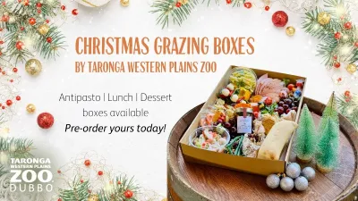 Christmas Grazing Boxes by Taronga Western Plains Zoo
