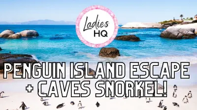 Ladies HQ: Penguin Island Escape + Caves Snorkel