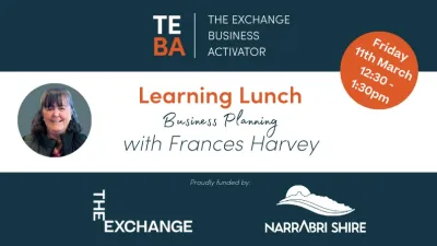 Learning Lunch: Business Planning w/ Frances Harvey