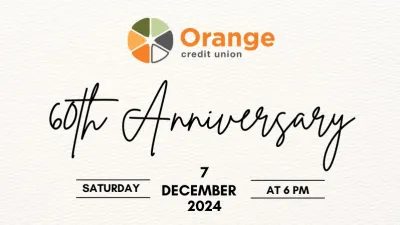 Orange Credit Union 60 Year Anniversary