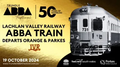 Trundle ABBA Festival Train 2024