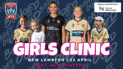 Newcastle Jets Girls ONLY Clinic (#2) - NEW LAMBTON